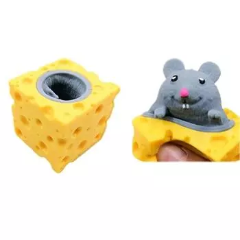 5 см сырная мышка чашка щипать радость пародия сурок игрушка забавная игрушка для снятия стресса