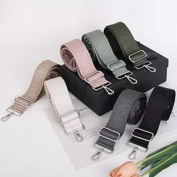 5 см унисекс однотонный широкий ремень для сумок через плечо или на плечо Light Gold Buckle темно-зеленого