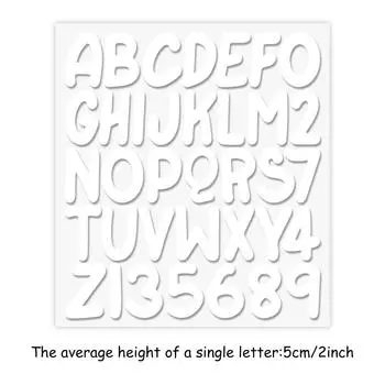 5 см Высота Белые Буквы Наклейки На Одежду Наклейки От AZ 0-9 DIY Футболки Наклейки На Одежду Термоперенос Толстовки Термоперенос