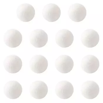 5 # смягчающие шарики для сушки ткани из органической шерсти, шарики для сушки шерсти для стирки (3см)