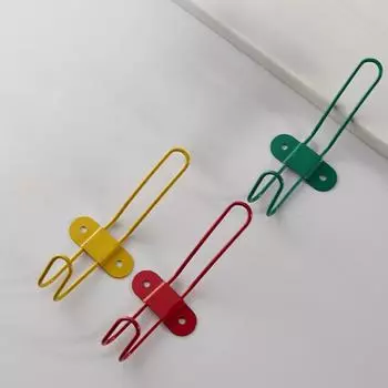 5 современных минималистичных европейских и американских крючков для курток, одежды, шляп, рюкзаков, халатов и полотенец - вешалки для спальни и ванной комнаты зелёный