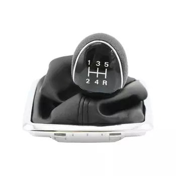 5 Speed Gear Shift Knob Gaiter Boot For Ford Focus MK2 2005-2011 Fiesta 2008-12