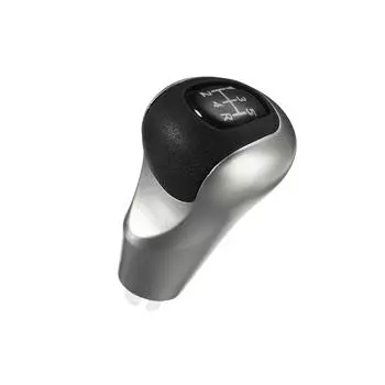 5 Speed Manual Car Gear Shift Knob Stick Shifter Lever Stitching Silver 10cm