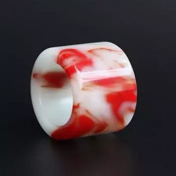 5 стилей модного Хотанского нефрита золотого шелка куриная кровь кольцо для мужчин и женщин белое красное кольцо 7