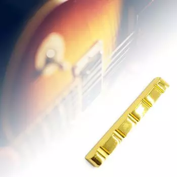 5-струнная электрическая бас-гитара с прорезями, сменный верхний порожек, латунный порожек с прорезями, часть музыкального инструмента