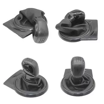 5-ступенчатая механическая коробка передач, ручка переключения передач для автомобиля Citroen C4 MK1, полностью черная, пылезащитный чехол для рычага переключения передач автомобиля чёрный