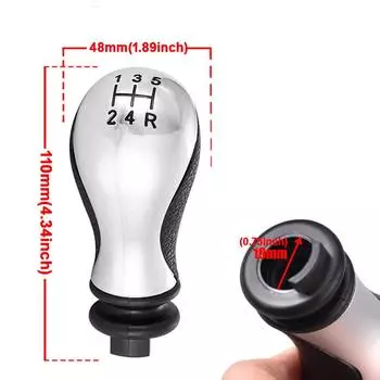 5-ступенчатая ручка переключения передач автомобиля, ручка переключения передач автомобиля, головка рычага переключения передач, замена для Citroen C5 2001-2008 Xsara Picasso