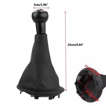 5-ступенчатая ручка переключения передач, чехол для рычага переключения передач для Citroen Berlingo III, Peugeot Partner 2008-2021, автомобильные аксессуары