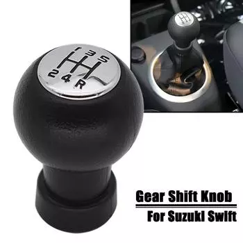 5-ступенчатая ручка переключения передач типа T для Suzuki Swift SX4 ALTO S-Cross Shifter Stick, ручка, ручка, запасные части, ручной адаптер чёрный