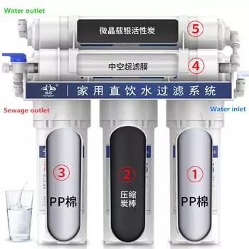 5-ступенчатый домашний очиститель, кран, система фильтров для воды, UF, домашний очиститель, фильтры для воды, бытовой ультрафильтрационный фильтр для воды