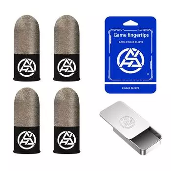 5# Светящиеся напальчники дышащие игровые напальчники перчатки для большого пальца для PUBG(2 пары+Б