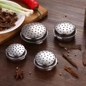 5-ти размерный нержавеющая сталь заварник для листьев чая травяные специи сетчатый фильтр для чая шарик для приправ аксессуары для кухни
