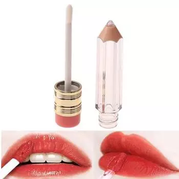 5 тюбиков в форме карандаша для губной помады, многоразовые бутылки для блеска для губ, упаковочные бутылки