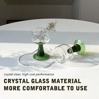 5 унций Винтажные бокалы с ножками в виде кактуса Бокалы для шампанского Коктейльные бокалы для игристого вина Бокалы для фуршета Алкогольный напиток Бокал для креативного подарка