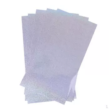 5 упаковок голографической пленки с вспышкой, рыболовные чешуи, кожаные приманки, жесткие наклейки, светоотражающий инструмент для привязывания мушек Blue