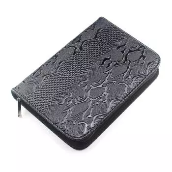 5 установленных профессиональных парикмахерских ножниц из искусственной кожи, сумка для макияжа, ножницы для стрижки, филировочные ножницы для парикмахерских салонов чёрный