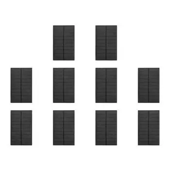 5 В 1,4 Вт 280 мА солнечные панели DIY зарядный модуль мини поликремниевый солнечный элемент QDE