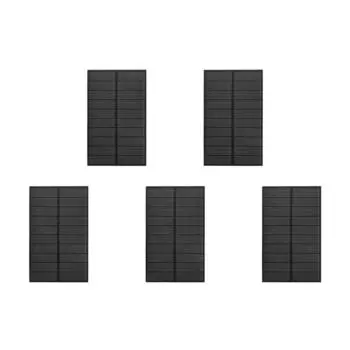 5 В 1,4 Вт 280 мА солнечные панели DIY зарядный модуль мини поликремниевый солнечный элемент