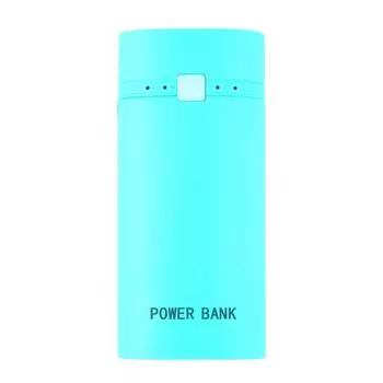 5 В 2/4 слота 5600 мАч/10000 мАч 18650 чехол для батарейного отсека DIY Power Bank зарядное устройство чехол для зарядки 2/4x18650 литий-ионных батарей 2 slot синий