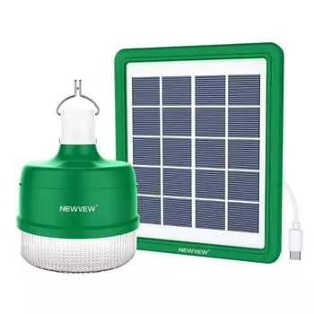 5 В/30 Вт поликристаллическая солнечная панель осветительная лампа солнечная система освещения солнечный фонарь светодиодная лампа с зарядным кабелем TYPE-C