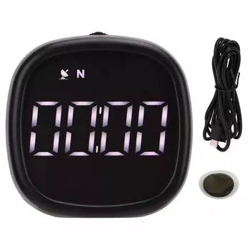5 В автомобильный HUD-дисплей, сигнализация превышения скорости, высокоточный универсальный цифровой GPS-спидометр