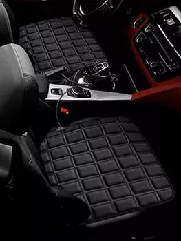 5 В USB Электрический тканевый нагревательный коврик Зимняя автомобильная подушка с подогревом для сиденья Бытовая подушка для сиденья водителя автомобиля с подогревом CHINA