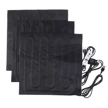 5 В Usb обогреватель из углеродного волокна, электрическая грелка, куртка, мягкая подушка, зимний мужской жилет, грелка для одежды, теплые подушечки, сохраняют тепло