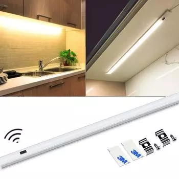 5 В в шкафу, шкафу, светодиодный умный светильник, датчик ручной развертки, ночник, высокая яркость, светодиодная лента, трубка для спальни, кухни, шкафа 30CM