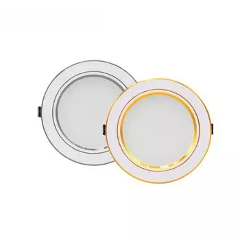 5 Вт, 9 Вт, 12 Вт, 15 Вт, 18 Вт, белый/теплый белый светодиодный точечный светильник, светодиодный светильник для спальни, кухни, столовой, светодиодный светильник, круглый встраиваемый светильник White (6500K)