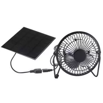 5 Вт наружная солнечная зарядная панель для вентилятора грузовика
