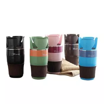 5 в 1 Автомобильный органайзер для автомобильных очков, держатель для стакана, автомобильный держатель для телефона, монет, ключей, подставка для телефона