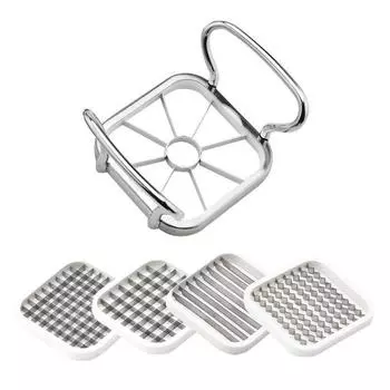 5 в 1 многофункциональная овощерезка со стальным лезвием из нержавеющей стали ломтерезка для фруктов измельчитель кухонные принадлежности