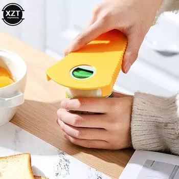 5 в 1 многофункциональный консервный нож открывалка для банок откручивающаяся крышка быстрое открытие кулинария повседневное использование открывалка для бутылок кухонный гаджет НОВЕЙШИЙ зелёный