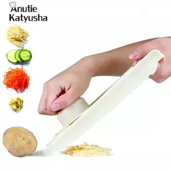 5 в 1 многофункциональная терка для овощей из нержавеющей стали, нарезка овощей с регулируемыми лезвиями 1 set