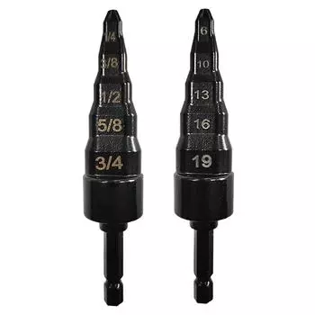 5 в 1 расширитель медной трубы для кондиционера с 1/4 3/8 1/2 5/8 3/4 7/8 дюймов, набор сверл для обжима, инструмент для ремонта HVAC StyleA