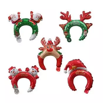 5 видов рождественских резинок для волос