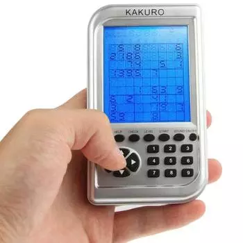 5 x 5 Электронная игра Kakuro с большим экраном и квадратным автоматом