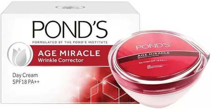 5 X Ponds Age Miracle Дневной крем-корректор морщин SPF 18 PA++ (10 г)