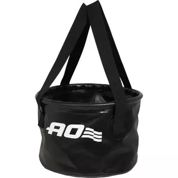 5 Year AO Coolers Collapsible Bucket 15L Black Bucket Camping Bucket Outdoor Fishing Foldable Durable Compact Bucket Sink 15L 30L Freestanding
