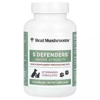 5 Защитников, для собак и кошек, 90 капсул