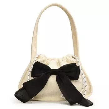 5 # женская вельветовая элегантная сумка с ручкой сверху для путешествий на открытом воздухе (зеленый)