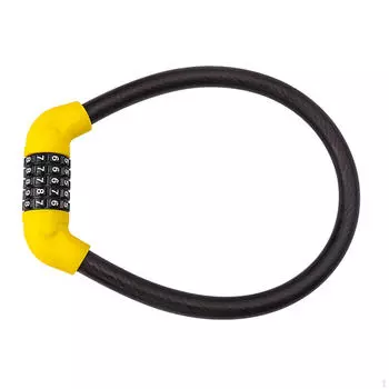 5-значный кодовый трос для велосипедного замка, прочный, безопасный, с возможностью сброса, для езды на велосипеде