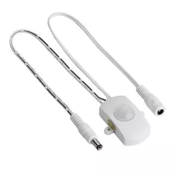 5A DC 624V Mini PIR инфракрасный датчик движения детектор выключатель светодиодная лента автоматический выключатель белый белый