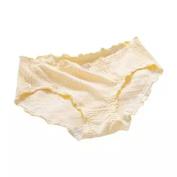5A женские трусики женские хлопковые промежность антибактериальные средняя талия девушки девушки треугольные брюки женские простые шорты голова лето M