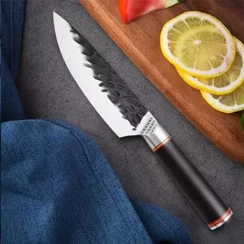 5CR15 Нож для фруктов из нержавеющей стали Кухонный нож для нарезки мяса 1pcs