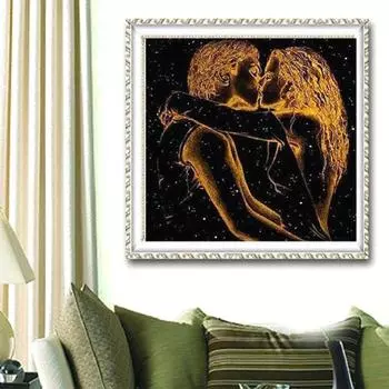 5D Алмазная картина Анимированная наклейка для мужчин и женщин CrossDecorative Painting 30x30cm