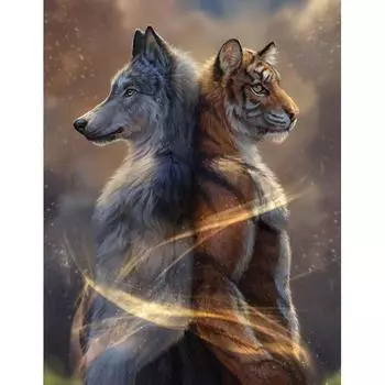 5d Алмазная картина DIY Алмазная вышивка Рождественская полная круглая дрель Мультфильм Изображение Горный хрусталь 20X30CM