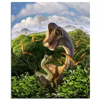 5D Алмазная картина Дракон Полная круглая алмазная вышивка 20X30CM