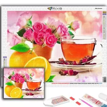 5D Алмазная картина Фрукты и макароны DIY Алмазная вышивка Горный хрусталь Украшение дома Full Round 20X30CM