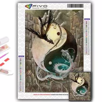 5D Алмазная картина Китайский дракон DIY Алмазная вышивка Горный хрусталь Украшение дома Full Round 20X30CM